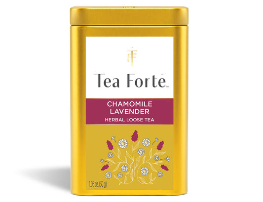 Chamomile Lavender Loose Leaf Tea Canister - front side