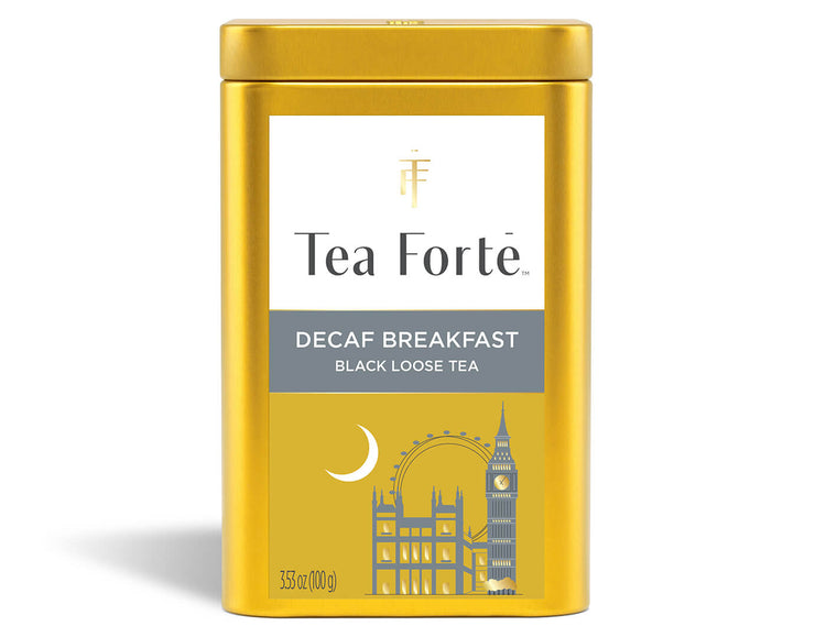 3C Loose Leaf Tea Canisters Decaf Breakfast Tea - front view