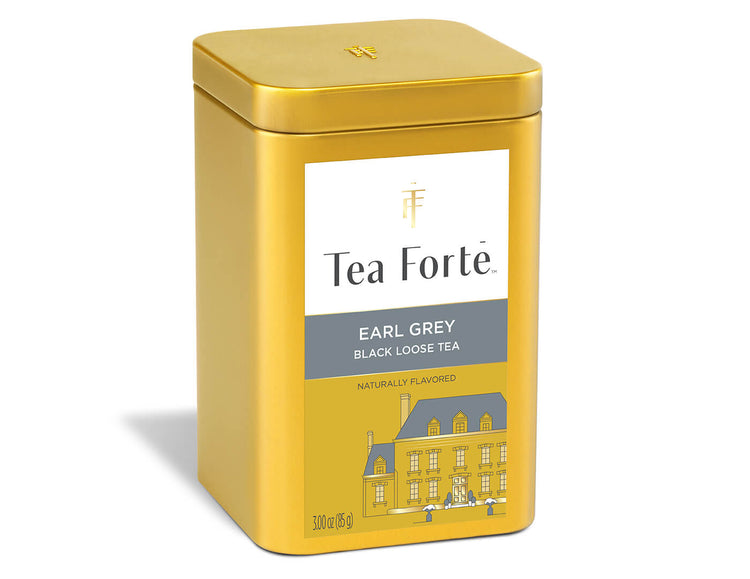 3C Loose Leaf Tea Canisters Earl Grey Tea - side view