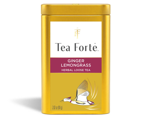 3C Loose Leaf Tea Canisters Ginger Lemongrass - fornt view