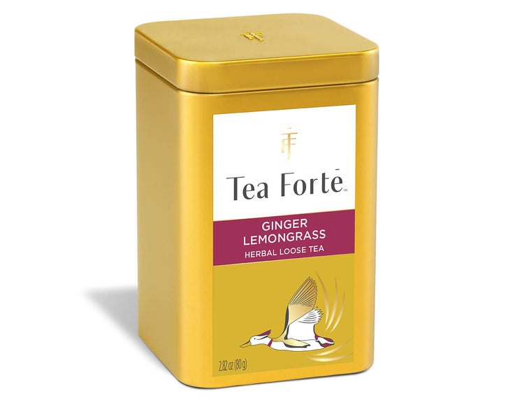 3C Loose Leaf Tea Canisters Ginger Lemongrass - side view