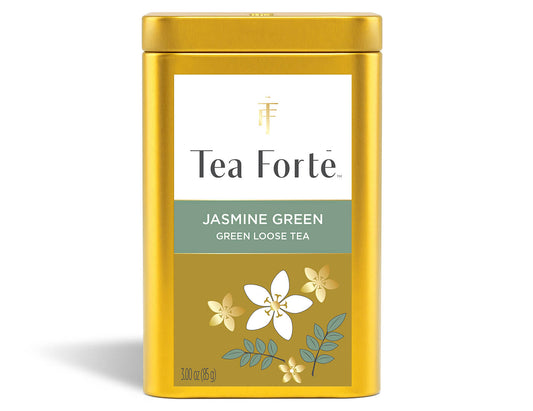 3C Loose Leaf Tea Canisters Jasmine Green Tea - front view