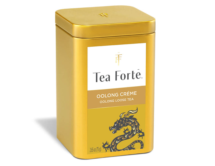 Loose Leaf Tea Canisters Oolong Créme  -side view
