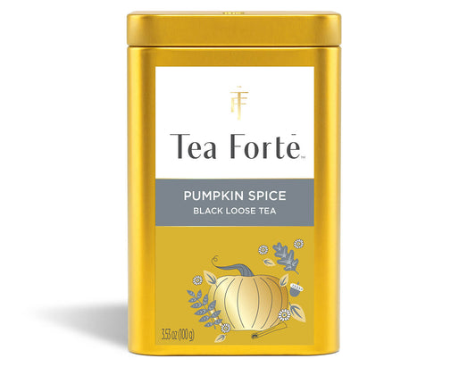 Loose Leaf Tea Canisters Pumpkin Spice - front view