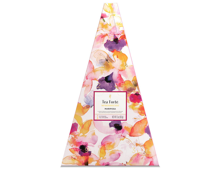 Mariposa Advent - 12 Days of Blissful Teas, closed, facing front