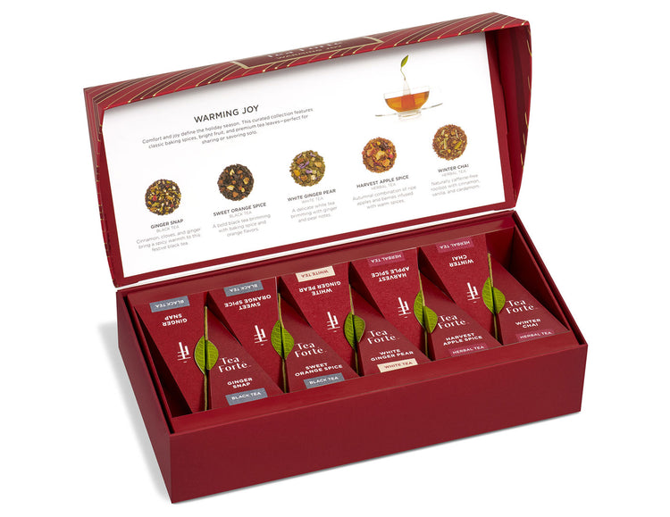 Petite Presentation Box Warming Joy, open and closed