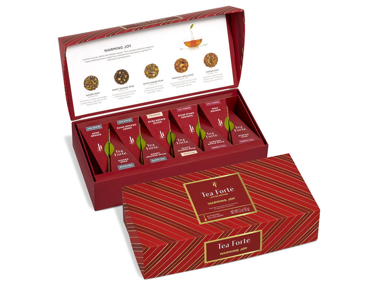 Petite Presentation Box Warming Joy, open lid