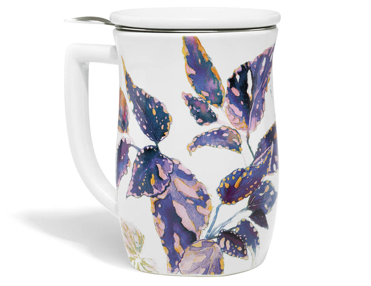 Demoiselle Fiore Steeping Cup, closed, with lid on