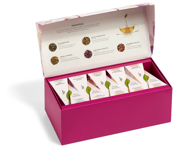 Mariposa Presentation Box, open