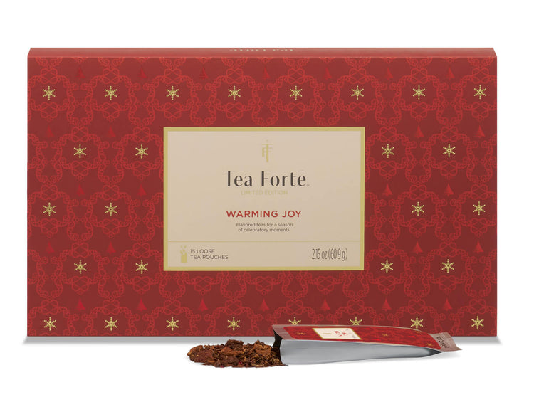 Single Steeps Warming Joy with 15 tea pouches