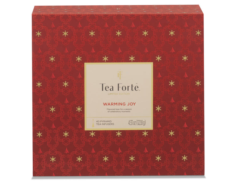Tea Chest Warming Joy, closed, front