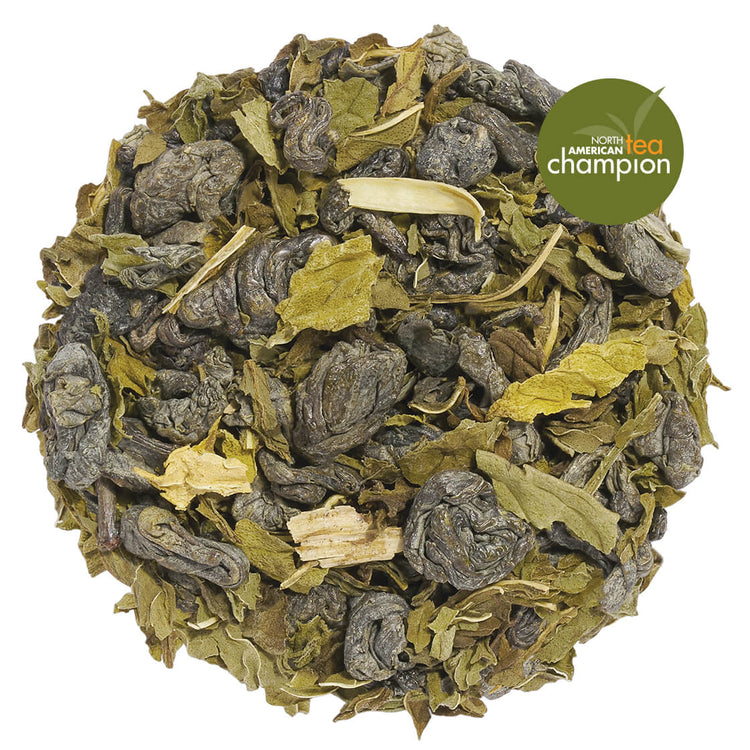 Moroccan Mint loose tea leaves, North American Tea Champion winner