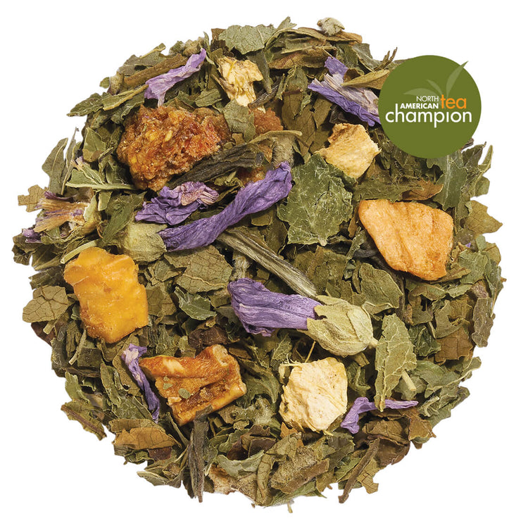 White Ginger Pear tea pile, National tea champion award winner