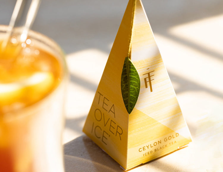 Ceylon Gold iced tea infuser