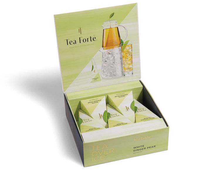 White Ginger Pear Tea Over Ice 5pk.