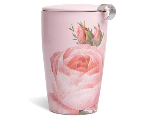 Jardin design KATI® Steeping cup with infuser showing closeup of cup
